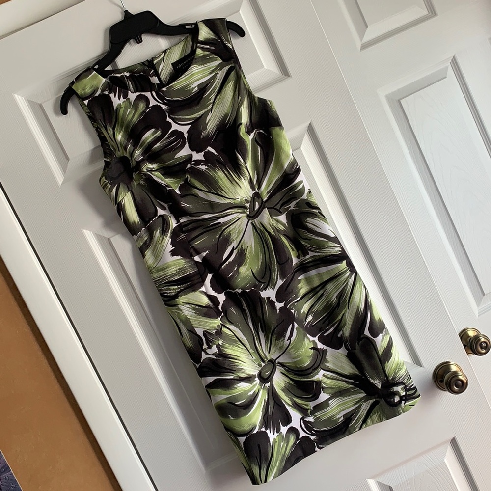 Green flower dress!